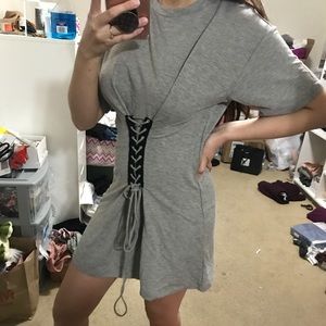 Forever 21 Dresses - Corset T-shirt Dress Forever 21 Dresses - Corset T-shirt Dress